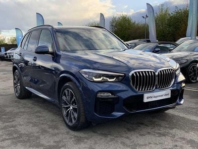 Used BMW X5 M Sport 282 HP (207 kW) 2021 Blue SUV
