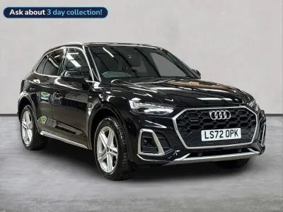 Used Audi Q5 S-Line 204 HP (150 kW) 2022 Black SUV