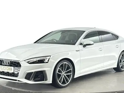 Used Audi A5 Sportback S-Line 163 HP (119 kW) 2023 White Hatchback