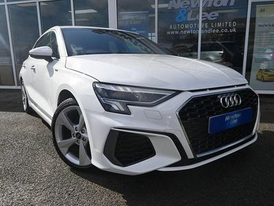 Used Audi A3 Sportback S-Line 110 HP (80 kW) 2022 White Hatchback