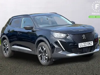 Used Peugeot 2008 Allure Premium 110 HP (80 kW) 2022 Black SUV
