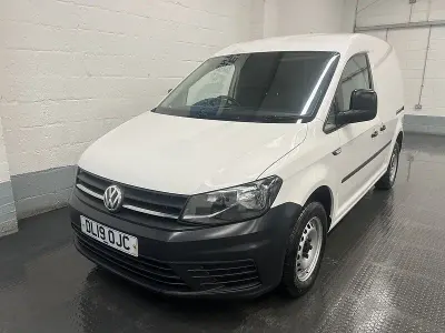 Used VW Caddy Startline 102 HP (75 kW) 2019 White MPV