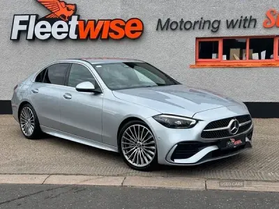 Used Mercedes C220 AMG Line Premium 2022 Silver Sedan