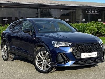 Used Audi Q3 Black Edition 150 HP (110 kW) 2023 Blue SUV
