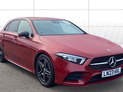 Used Mercedes A180 Executive 136 HP (100 kW) 2023 Red Hatchback