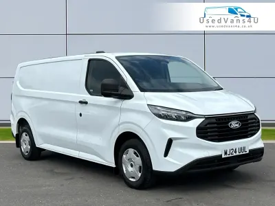 Used Ford Transit Custom Trend 110 HP (80 kW) 2024 White Van