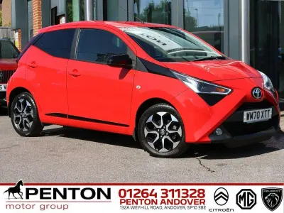 Used Toyota Aygo Trend 70 HP (51 kW) 2021 Red Hatchback
