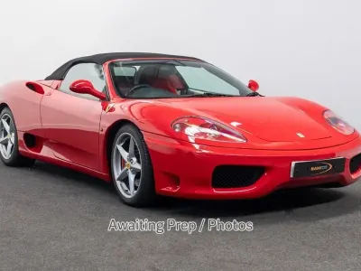 Used Ferrari 360 490 HP (360 kW) 2001 Red Cabriolet