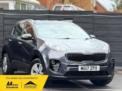 Used Kia Sportage 115 HP (84 kW) 2017 Silver SUV