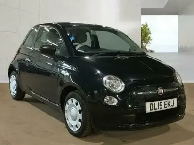 Used Fiat 500 Pop 69 HP (50 kW) 2015 Black Hatchback