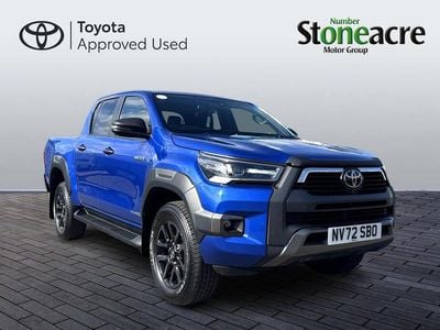 Used Toyota HiLux 201 HP (147 kW) 2023 Blue Pickup