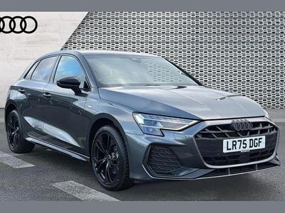 Grey Used 2025 Audi A3 e-tron Black Edition Hatchback | £32,705 (Fair price)