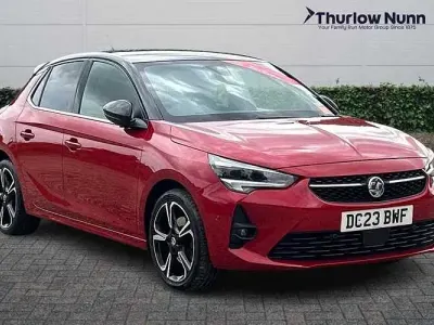 Used Vauxhall Corsa Ultimate 131 HP (96 kW) 2023 Red Hatchback