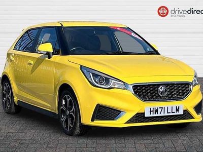 Used MG MG3 Exclusive 106 HP (77 kW) 2022 Yellow Hatchback