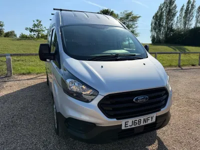 Used Ford Transit Custom 130 HP (95 kW) 2018 Silver Van