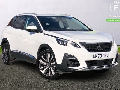 used Peugeot 3008 DIESEL ESTATE 1.5 BlueHDi Allure 5dr EAT8 [Full LED headlightsincludes LED fog lights with static cornering function, sports front bumper and grille,Visio Park 2: 360° Colour camera system + automated parking assistance,19"Alloys]