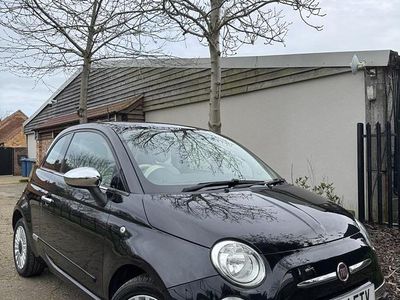 Used Fiat 500 Lounge 2014 Black Hatchback