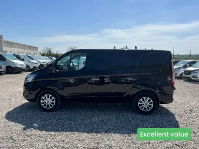 Begagnad Ford Transit Custom Limited 2019 Svart