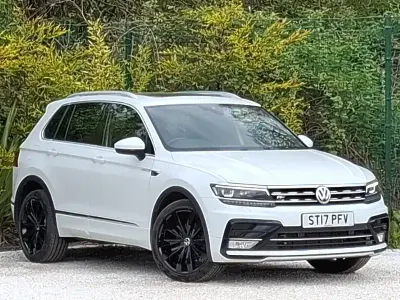 Begagnad VW Tiguan R-line 150 HK (110 kW) 2017 Vit SUV