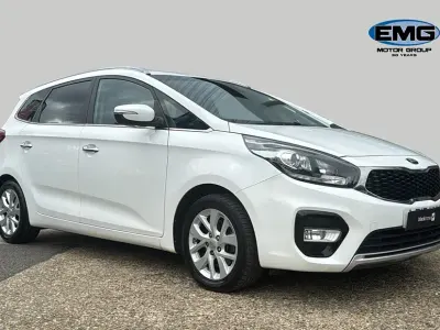 Used Kia Carens 114 HP (83 kW) 2017 White MPV