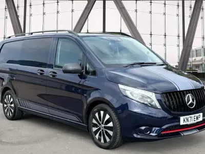 Used Mercedes Vito 190 HP (139 kW) 2021 Blue Van