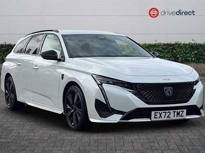 White Used 2022 Peugeot 308 Premium Estate | £18,491 (Fair price)