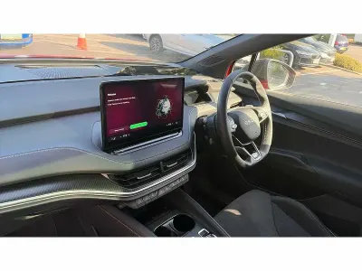 Used Skoda Enyaq iV SportLine 210 kW (286 HP) 2025 Velvet red metallic SUV