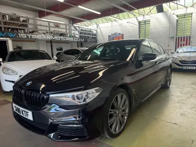 Used BMW 530e M Sport 252 HP (185 kW) 2018 Black Sedan