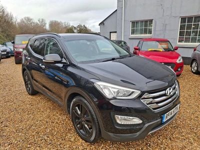 Black Used 2014 Hyundai Santa Fe Premium SE SUV | £11,495 (Fair price)