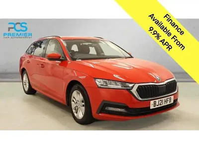 Używany Skoda Octavia SE Technology 2021 Czerwony Kombi