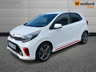 Second-hand Kia Picanto GT-Line 66 CP (48 kW) 2018 Alb Hatchback