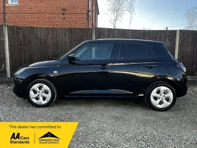 Used Suzuki Swift 82 HP (60 kW) 2024 Black Hatchback