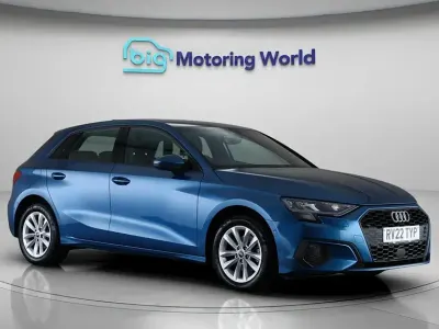 Used Audi A3 Sportback 150 HP (110 kW) 2022 Blue Hatchback