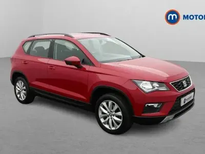 Używany Seat Ateca SE 116 KM (85 kW) 2019 Czerwony SUV