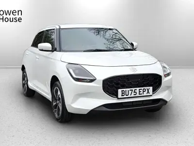 New Suzuki Swift 82 HP (60 kW) 2026 White Hatchback