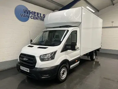 Used Ford Transit 130 HP (95 kW) 2024 White Cabriolet