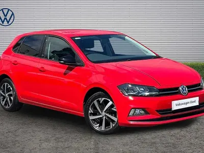 Used VW Polo Beats 95 HP (69 kW) 2018 Red Hatchback