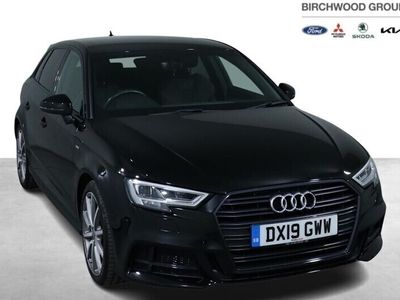 used Audi A3 Sportback (2019/19)Black Edition 30 TFSI 116PS 5d