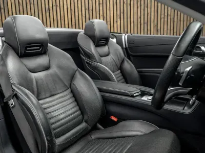 Used Mercedes SL500 AMG line 2019 Blue Cabriolet