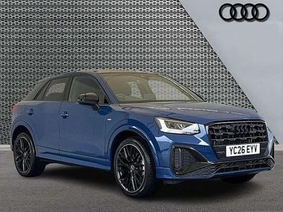 Ny Audi Q2 Black Edition 147 HK (108 kW) 2026 Blå SUV