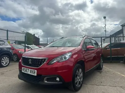 Used Peugeot 2008 Active 82 HP (60 kW) 2018 Red SUV