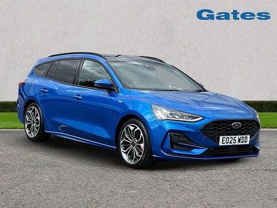 Blue Used 2025 Ford Focus ST-Line X Estate | £24,499 (Expensive)