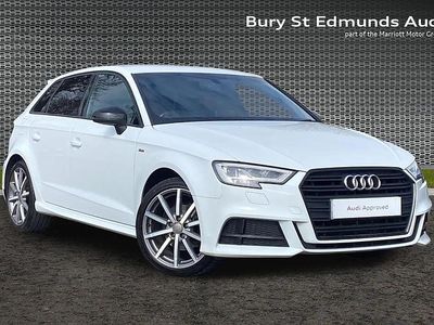 Used Audi A3 Black Edition 147 HP (108 kW) 2019 White Sedan