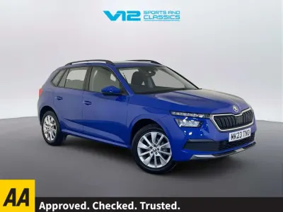 Usado Skoda Kamiq SE 110 HP (80 kW) 2023 Azul SUV
