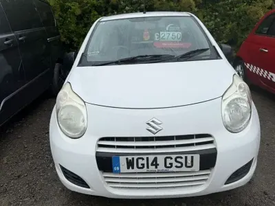 Used Suzuki Alto 68 HP (50 kW) 2014 White Hatchback