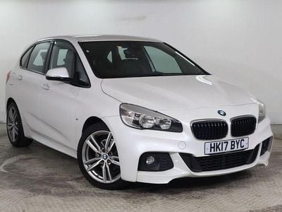 Used BMW 216 Active Tourer M Sport 116 HP (85 kW) 2017 White MPV
