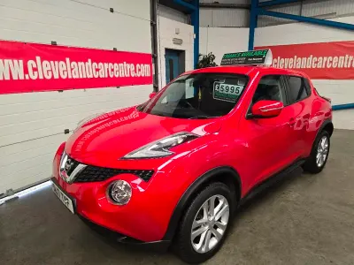 Używany Nissan Juke Acenta 2017 Czerwony SUV