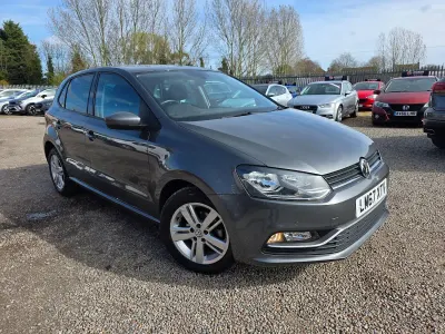 Used VW Polo Edition 90 HP (66 kW) 2017 Pink Hatchback