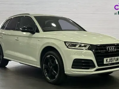 Used Audi Q5 Black Edition 190 HP (139 kW) 2019 White SUV