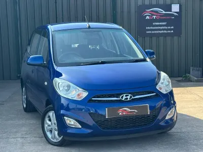 Used Hyundai i10 Active 86 HP (63 kW) 2012 Blue Hatchback